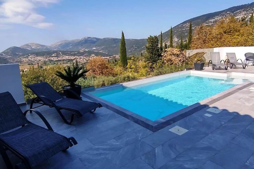 Villa Katerina Kefalonia Epanochori  エクステリア 写真