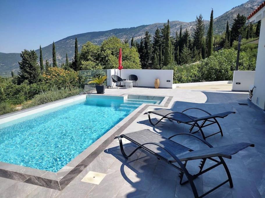 Villa Katerina Kefalonia Epanochori  エクステリア 写真