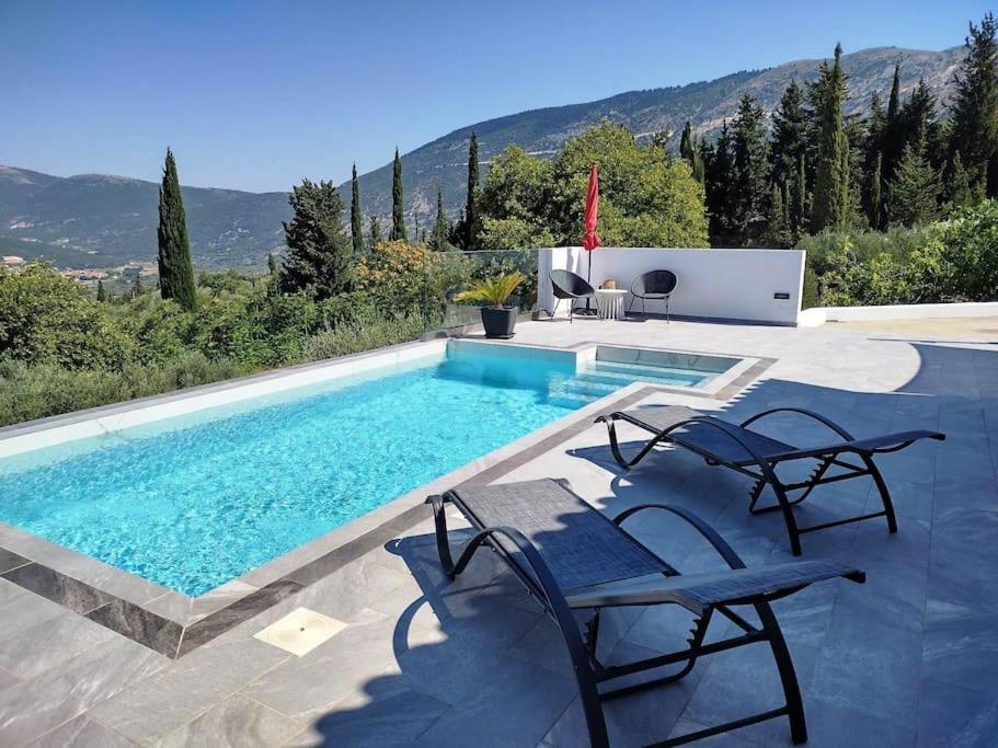 Villa Katerina Kefalonia Epanochori  エクステリア 写真